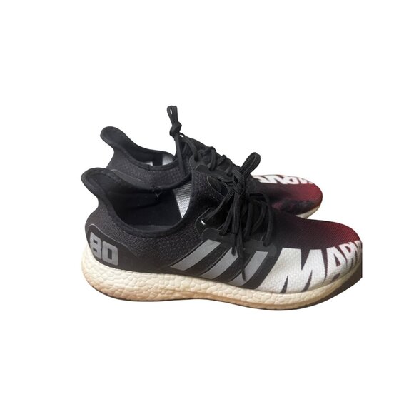adidas Other - Adidas Marvel Mens Size 10 Running Shoes Black/Red